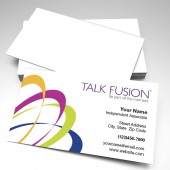 Talk Fusion One-Sided Glossy Business Card (pack of 250)