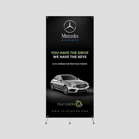 Mercedes Madness - 5ft Grasshopper Banner