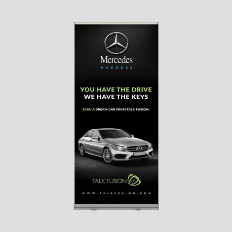 Mercedes Madness - 6.5ft Retractable Banner
